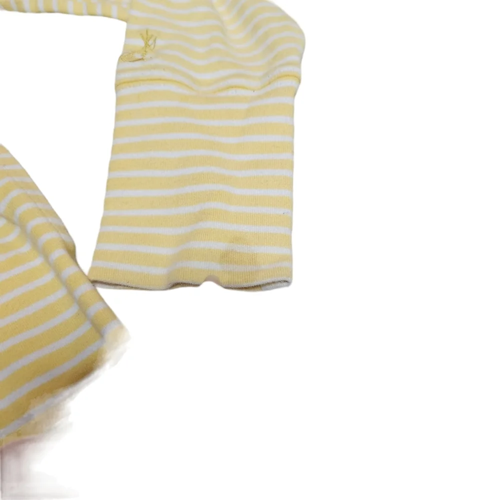 Pendleton Women's Striped Yellow Zip Up Hoodie Jacket Size Small A24